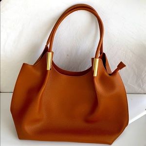 BNWOT Genuine Leather Shoulder Bag